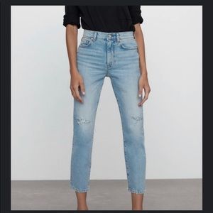 Zara Premium The New Slim Cropped Jeans